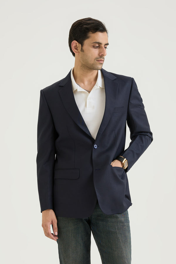 Navy Semi - Formal Blazer