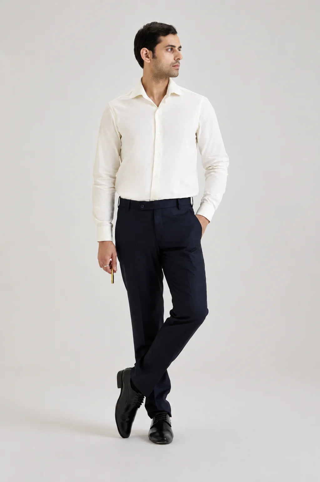 White Poplin Shirt