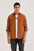 Brown Casual Style Shirt