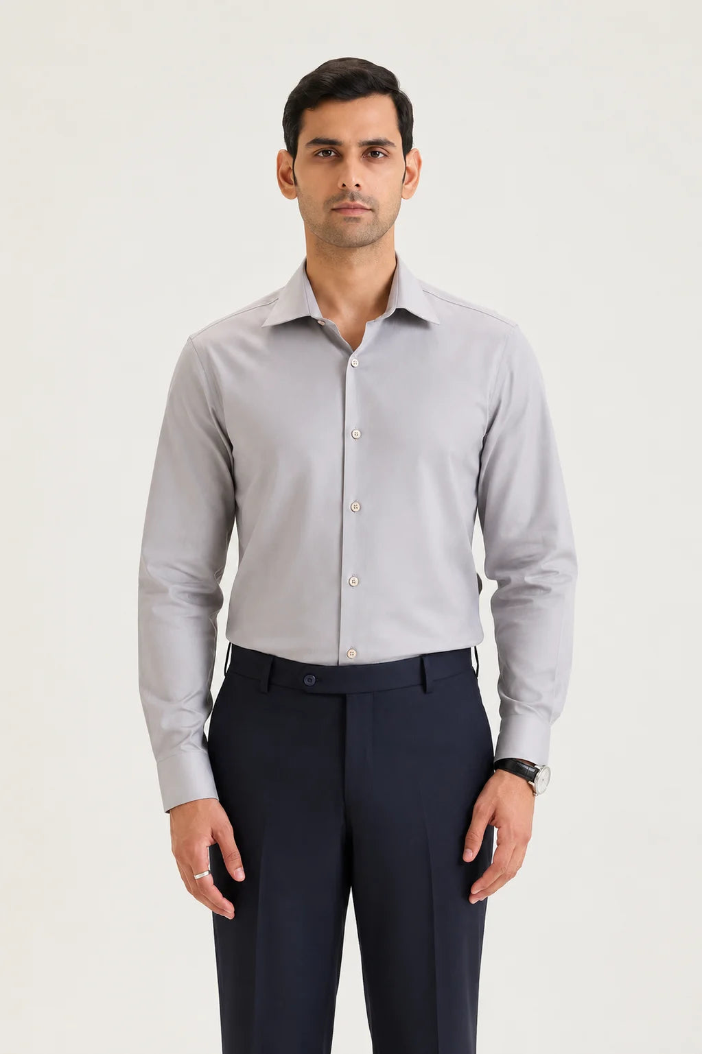 Mettalic Signature Twill Shirt