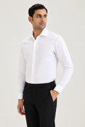 White Signature Twill Shirt
