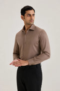 Mettalic Cotton Sateen Shirt