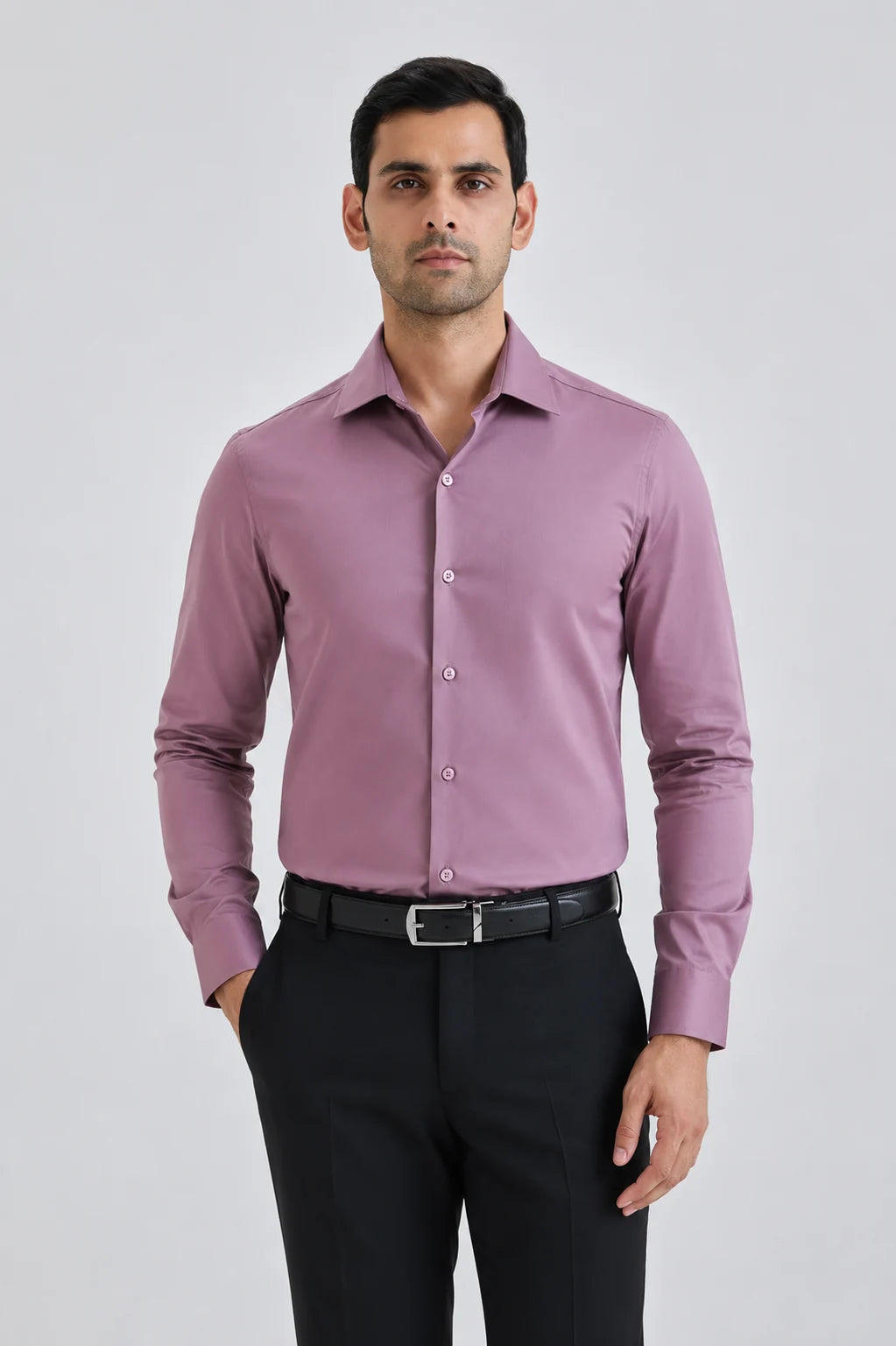 Pastel Cotton Sateen Shirt