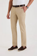 Tan Brown Tapered Pant
