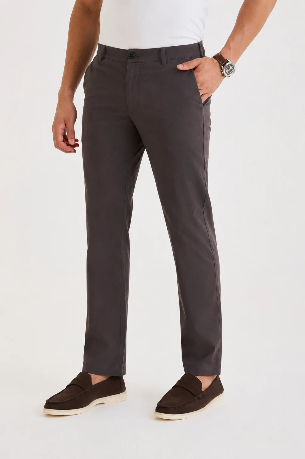 Light Grey Tapered Pant