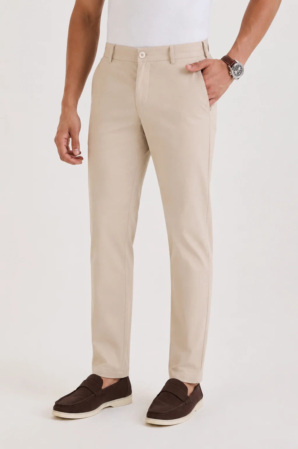 Off White Tapered Pant