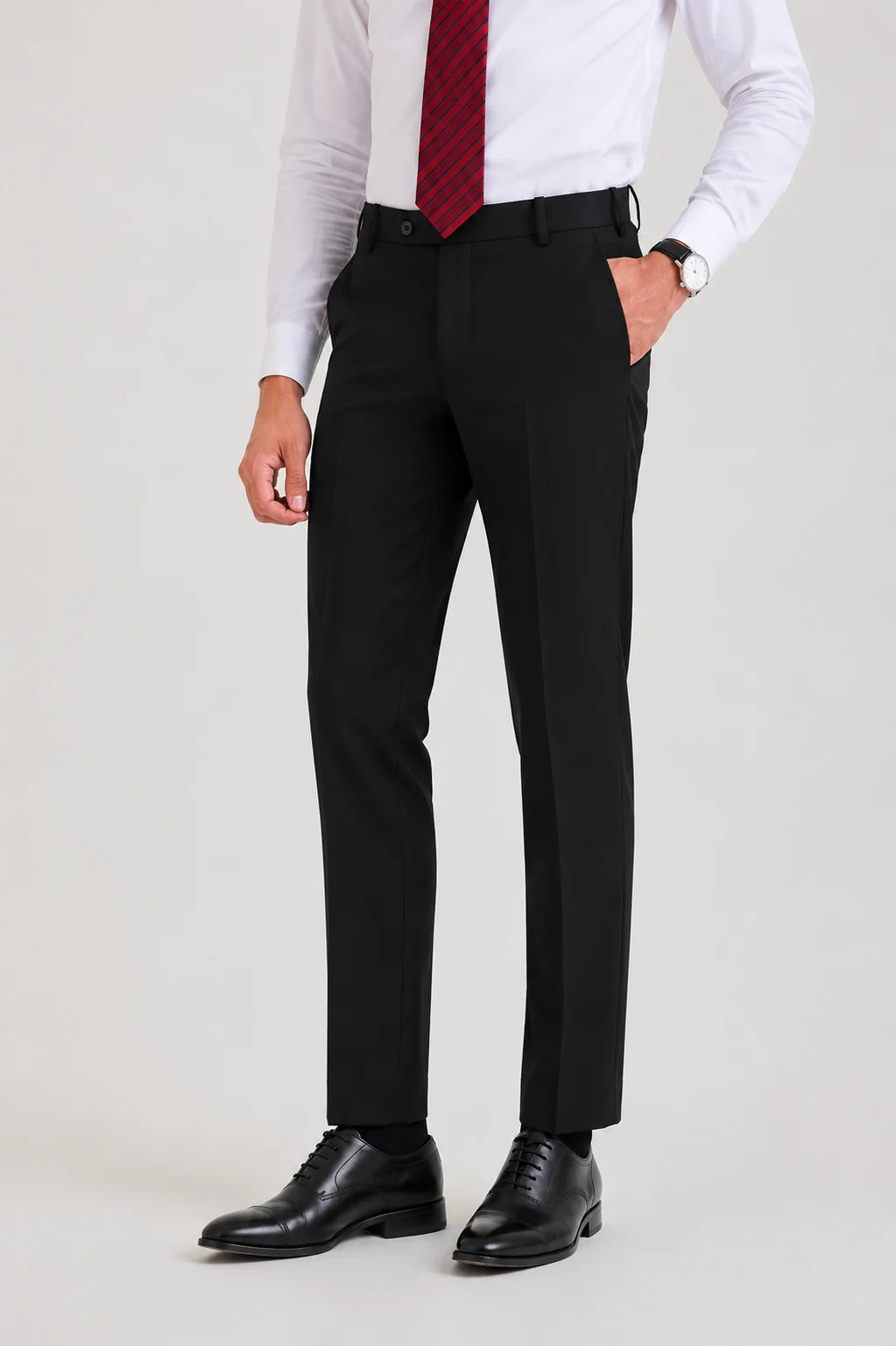 Black Classic Slim Fit Trouser