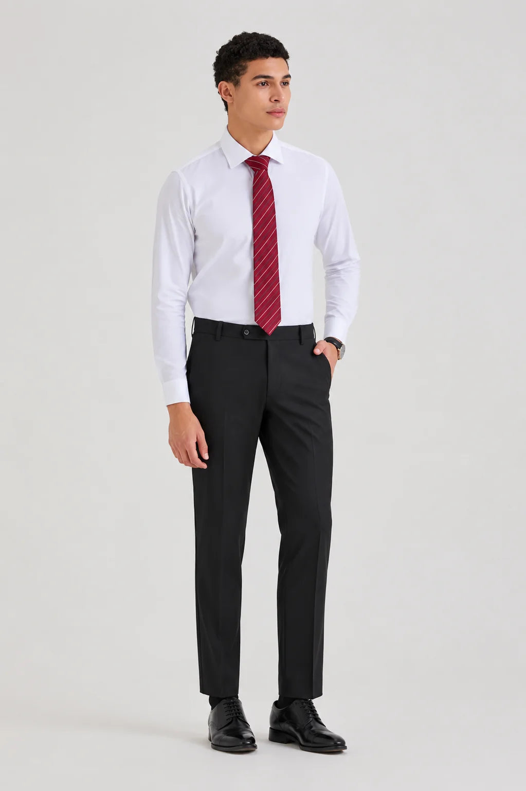 Black Classic Slim Fit Trouser