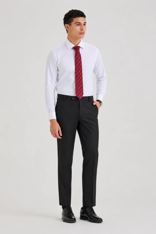Black Classic Slim Fit Trouser