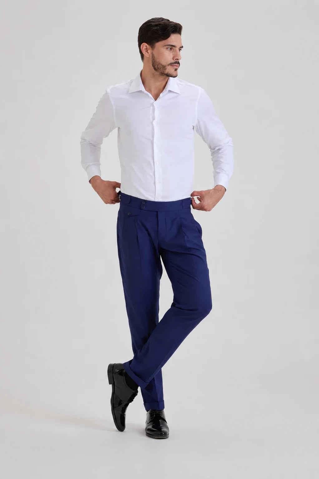 Royal Blue Italian Fit Trouser