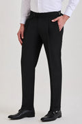 Black Italian Fit Trouser