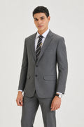 Dark Grey Formal Suit Set