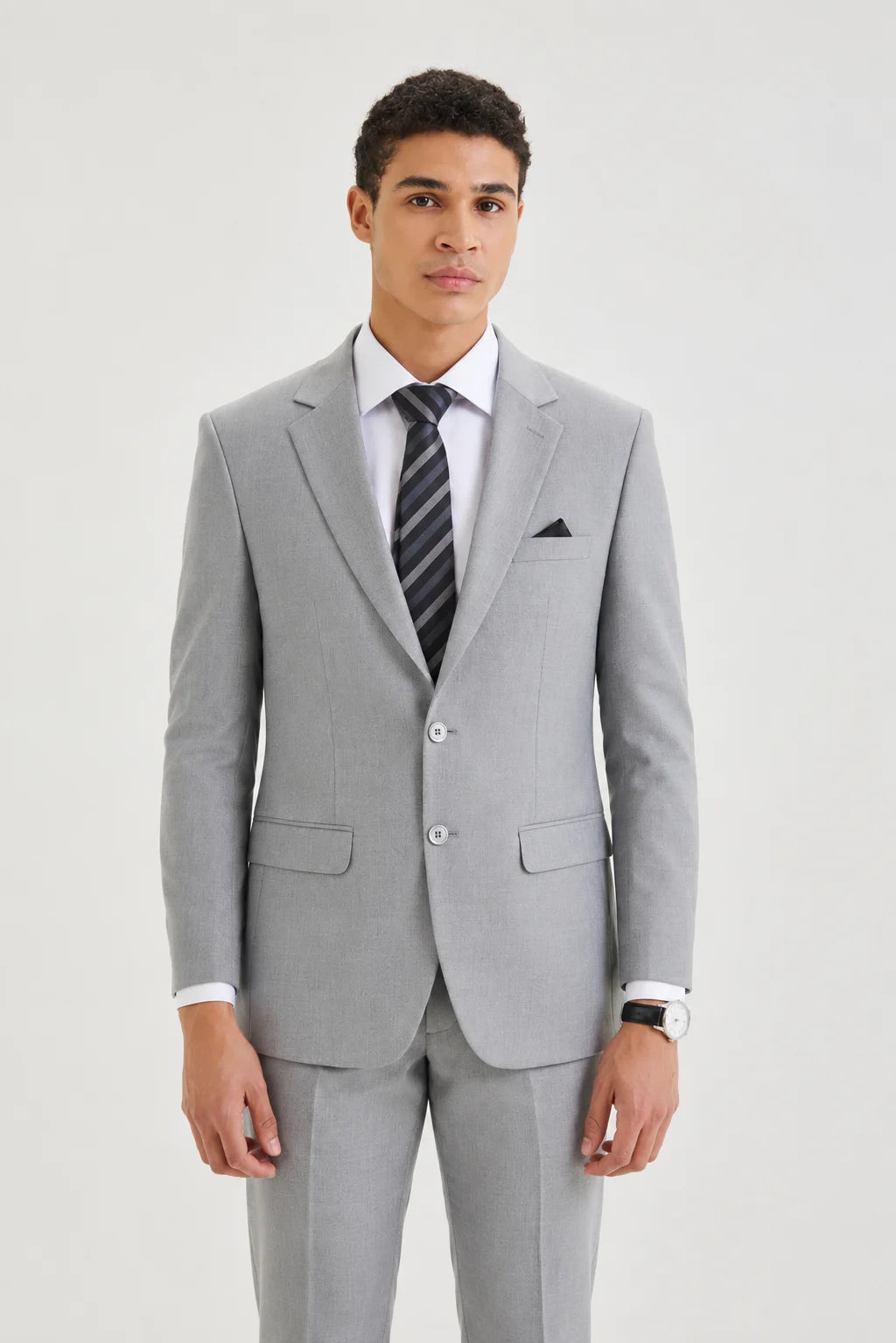 Light Grey Formal Suit Set
