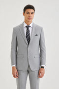 Light Grey Formal Suit Set
