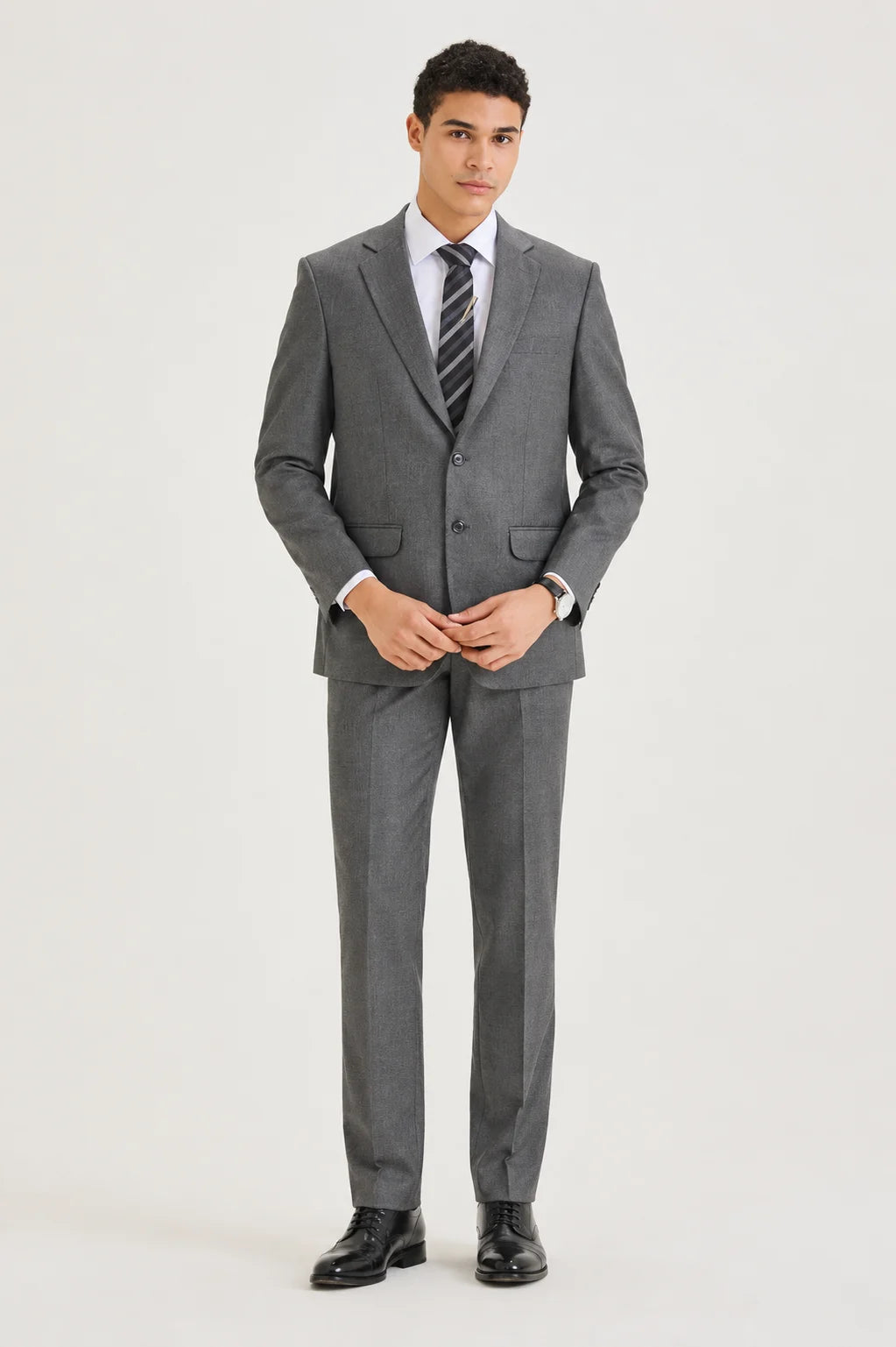 Dark Grey Formal Suit Set