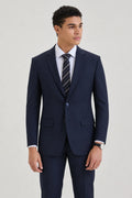 Navy Formal Suit Set