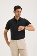 Black Classic Polo T-Shirt