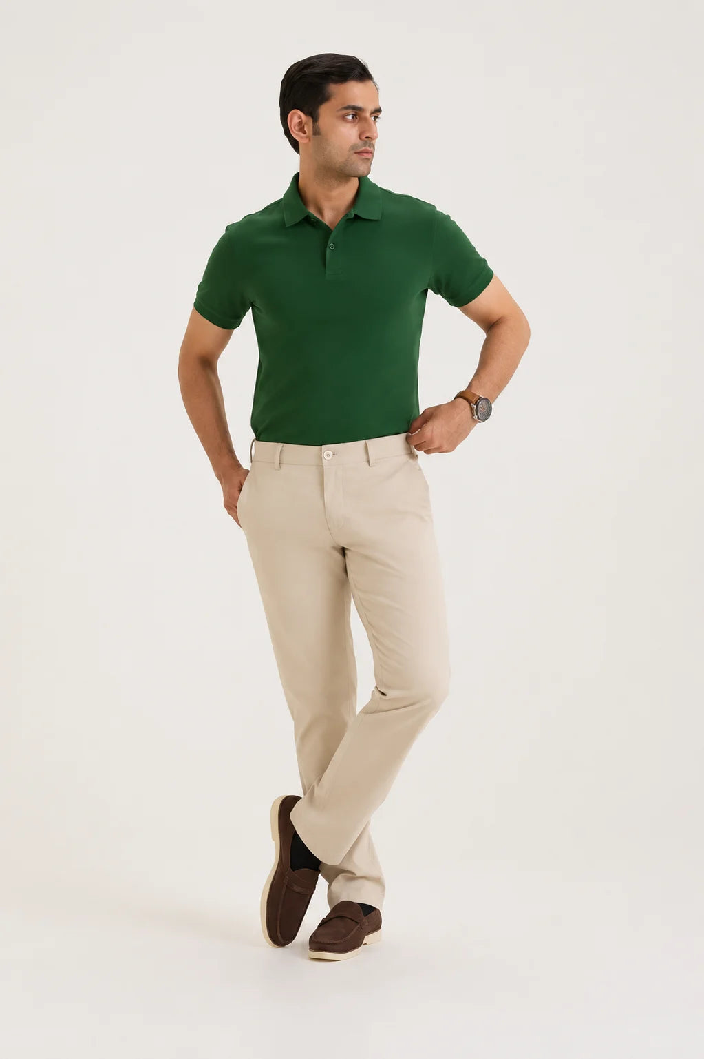 Green Classic Polo T-Shirt