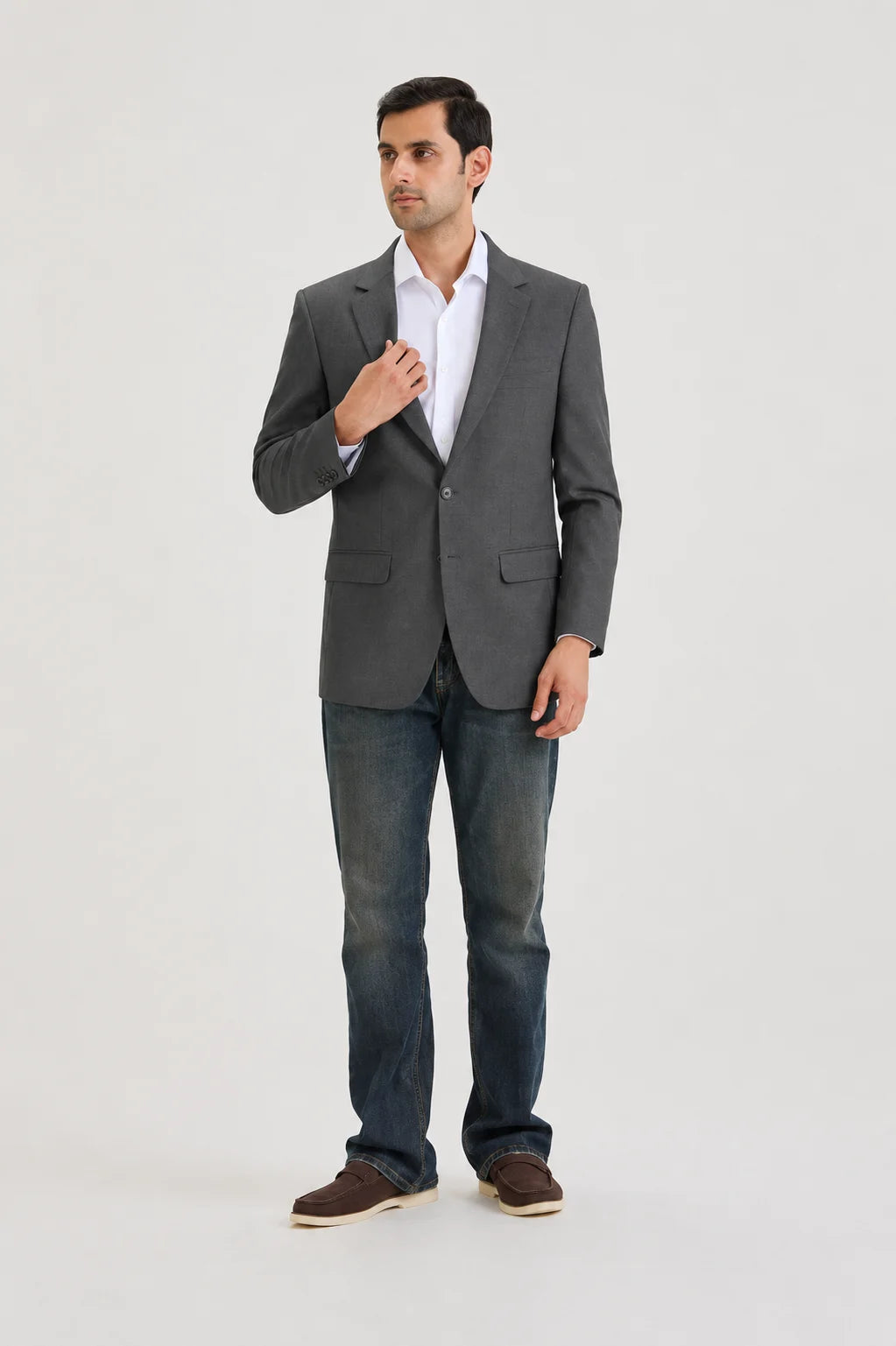 Dark Grey Semi-Formal Blazer