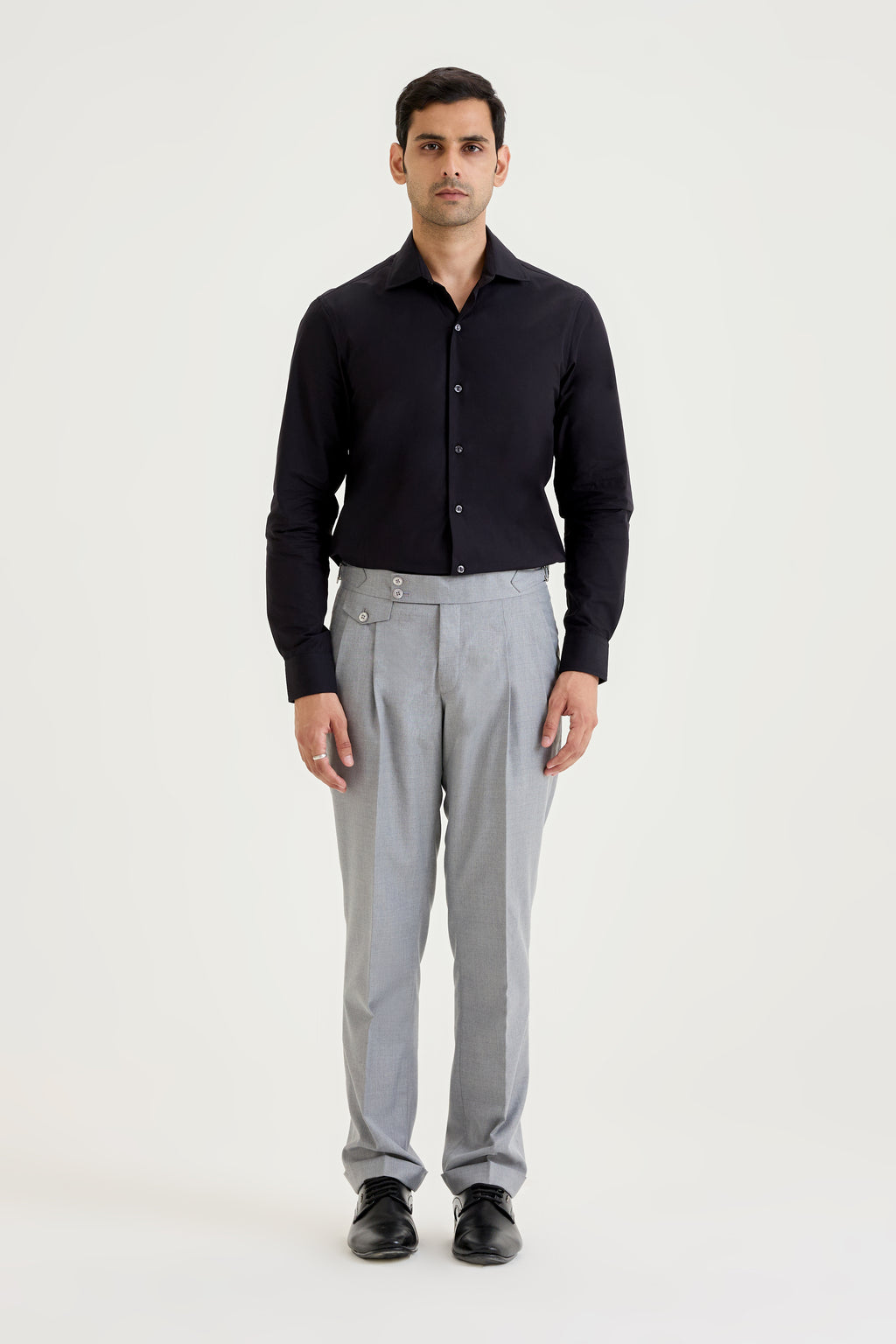 Black Poplin Shirt